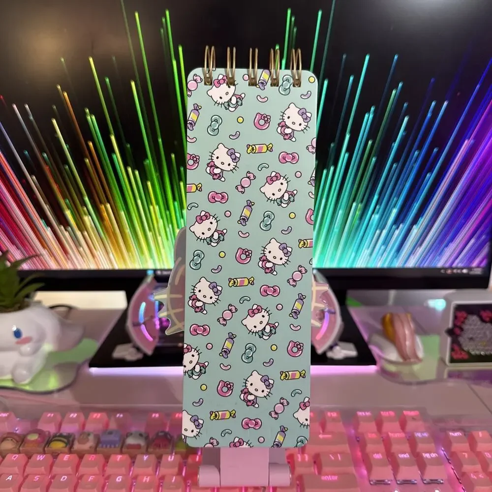 Hello Kitty Notepad Spiral Long Reporters List 2024 Sweet Celebration Sanrio